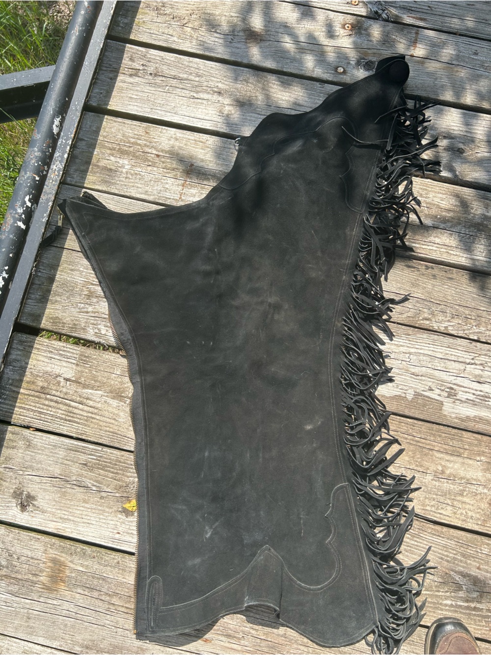 Hobby Horse Split Leather Chaps -1x
